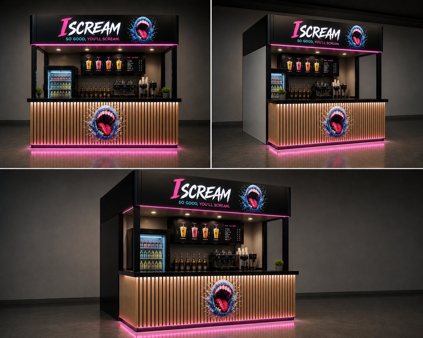 Kiosk render principal iScream